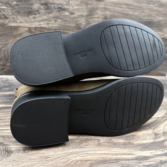 NIB Kenneth Cole Levon 2.0 Welt Chelsea Suede Ankle Boots Bootie Dark Taupe 8.5M - Picture 8 of 11